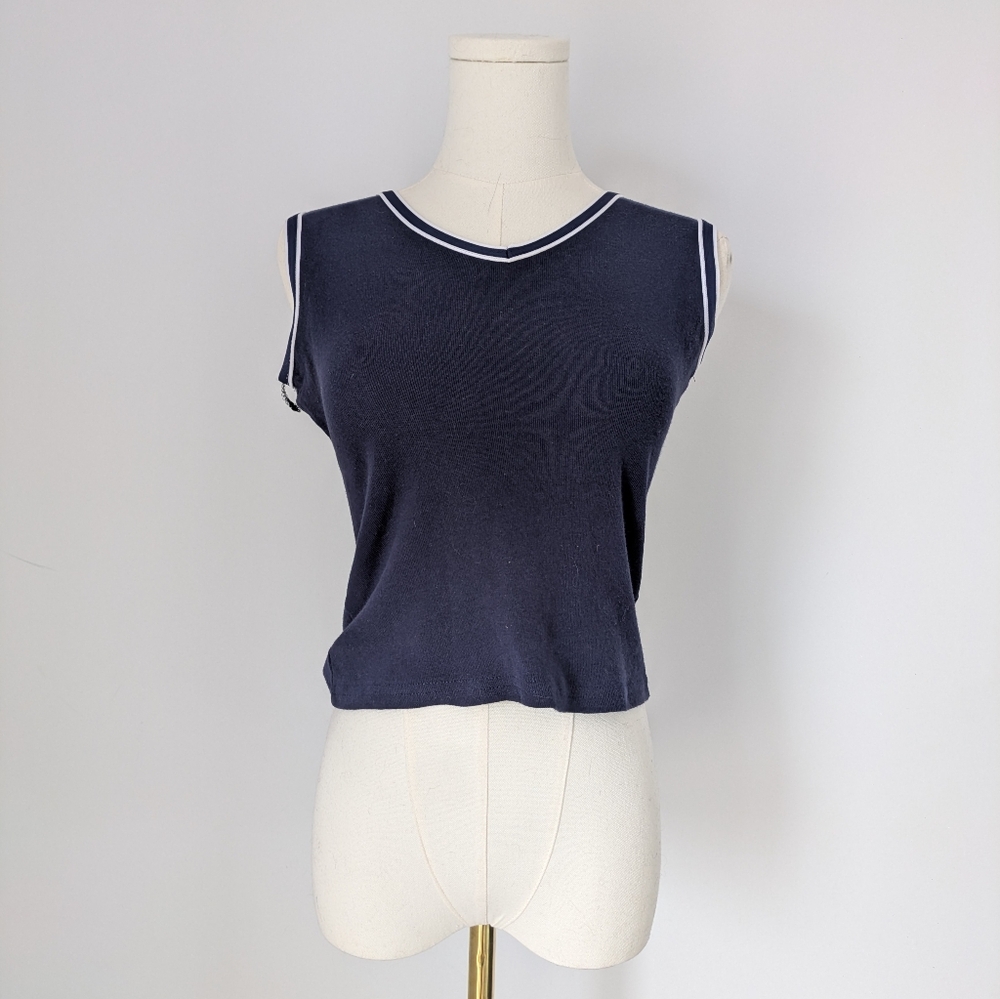 061_Vintage 90's Lois top sleeveless
